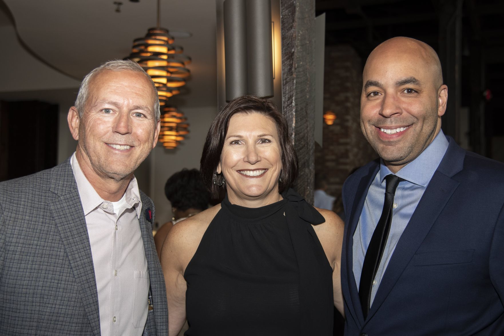Tom and Robyn Heidger, Chris Gilliam